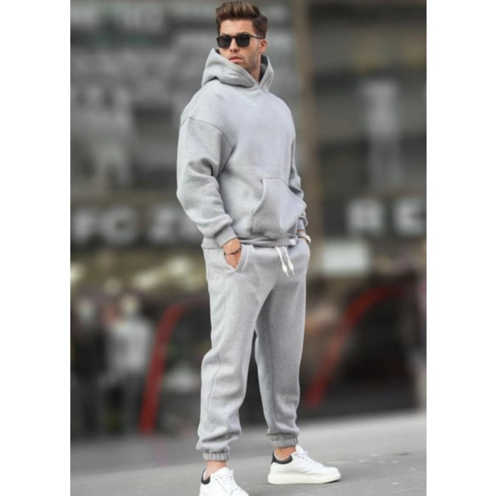 Daxis Sportwear Company Erkek Eşofmantakım Lastikpaça Gri Erkek Eşofman Fiyatı