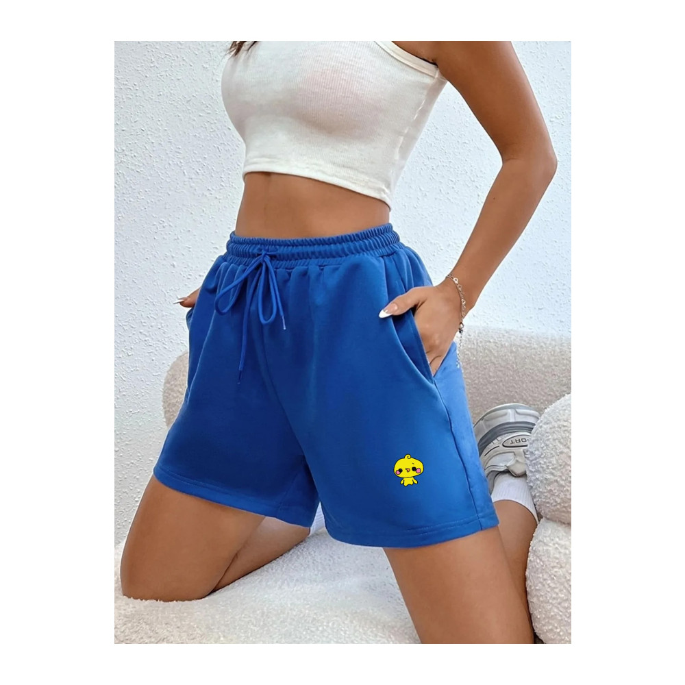 DAXİS Sportwear Company Kalp Baskılı Kısa Kadın Şort XXL Beden Şort & Kapri (Outdoor) Fiyatı