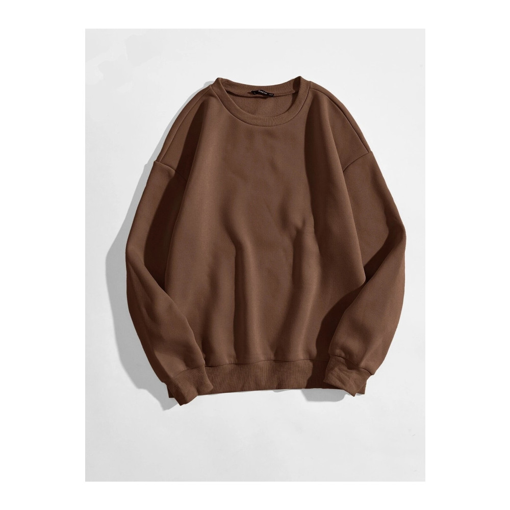 DAXİS Sportwear Company Sıfır Yaka Oversize Sweatshirt S Beden Bayan Sweatshirt Fiyatı