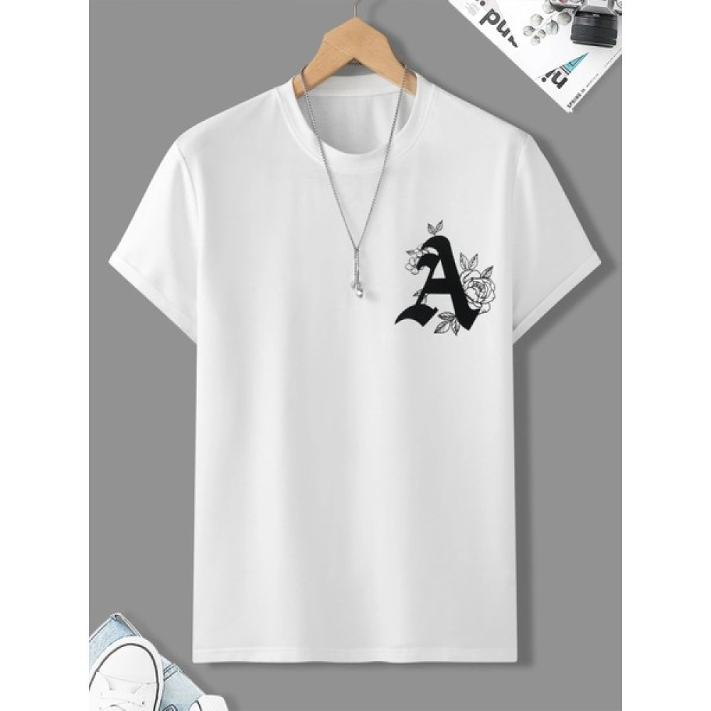 DAXİS Sportwear Company Süslü A Baskılı Oversize Tshirt Erkek T-shirt Fiyatı