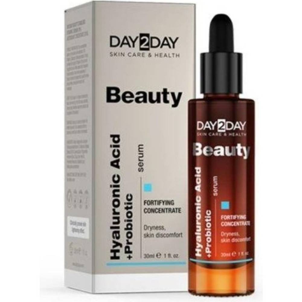 DAY2DAY Beauty Hyaluronic Acıd+Probıotıc Serum 30 ml Anti-Aging / Yaşlanma Karşıtı Fiyatı