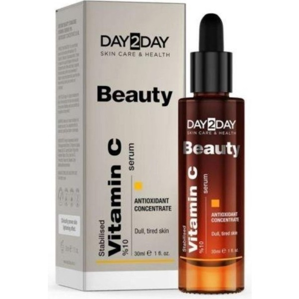 DAY2DAY Beauty Stabilised Vitamin C %10 Serum 30 ml Anti-Aging / Yaşlanma Karşıtı Fiyatı