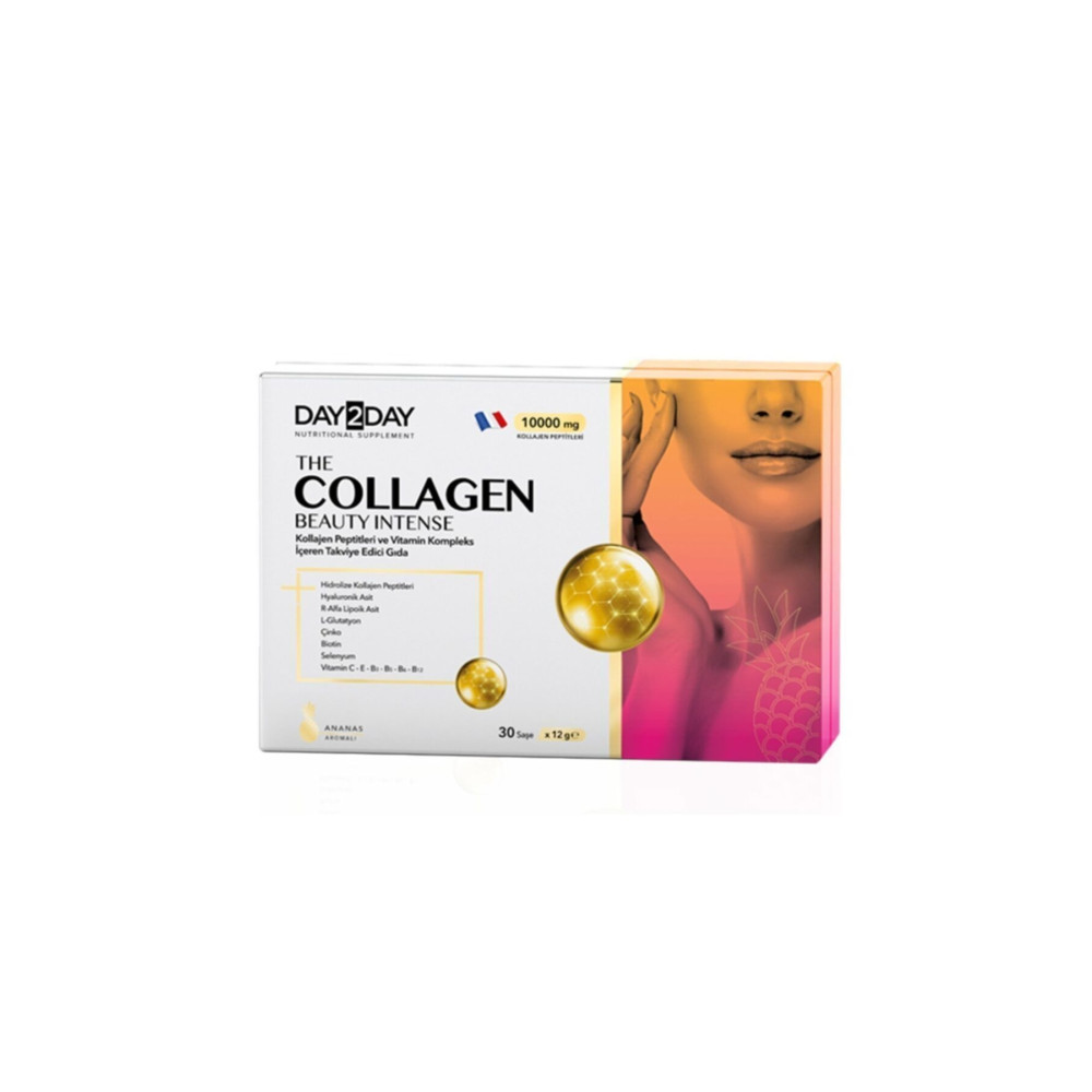 DAY2DAY The Collagen Beauty Intense 30 Saşe - Ananas Aromalı Sağlık Fiyatı