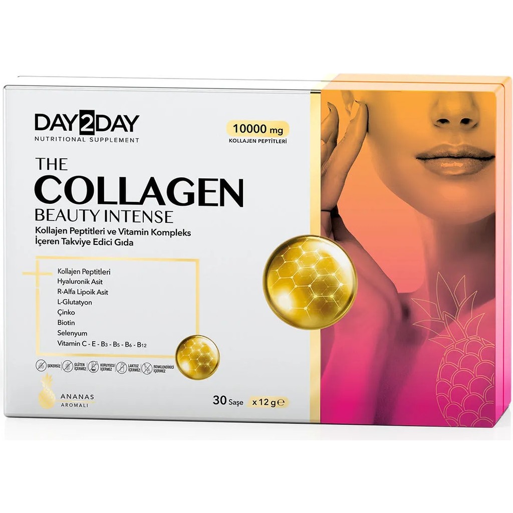 Day2day The Collagen Beauty Intense Ananas Aromalı 30 Saşe Diğer Fiyatı