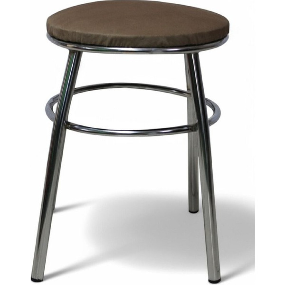 Dayanıklı Metal Tabure Leke Tutmayan Kumaşlı Sağlam Mutfak Taburesi 30X40 cm - Ceviz - Açık Kahverengi Masa - Sandalye & Tabure Fiyatı