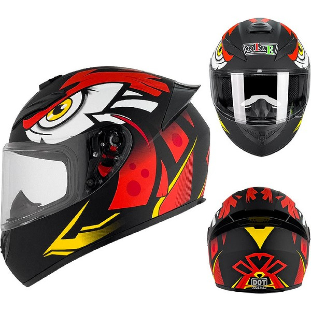 Daybreak Motosiklet Binicisi Motosiklet Kaskı (Yurt Dışından) - 63 - 64 cm - Kırmızı Motorsiklet Kaskları Fiyatı