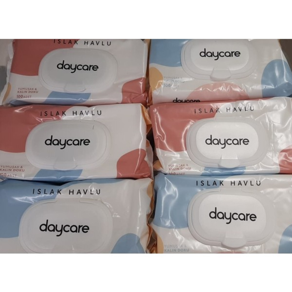 Daycare Islak Mendil 100 Lü Paket 6 Lı - 600 YAPRAK Bebek Bakım Fiyatı