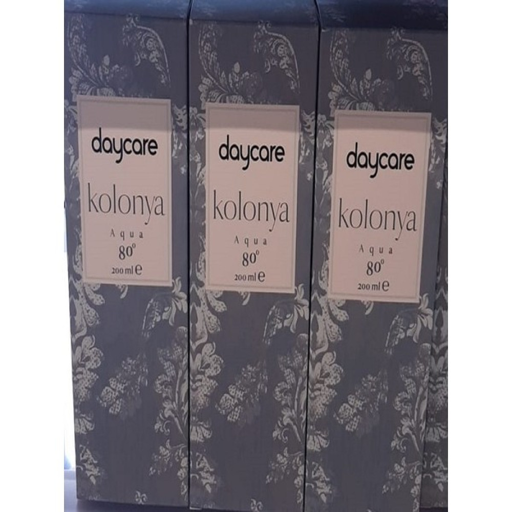 Daycare Kolonya Aqua 200 ml 3'lü Paket - 600 ml Kolonya & Gülsuyu Fiyatı