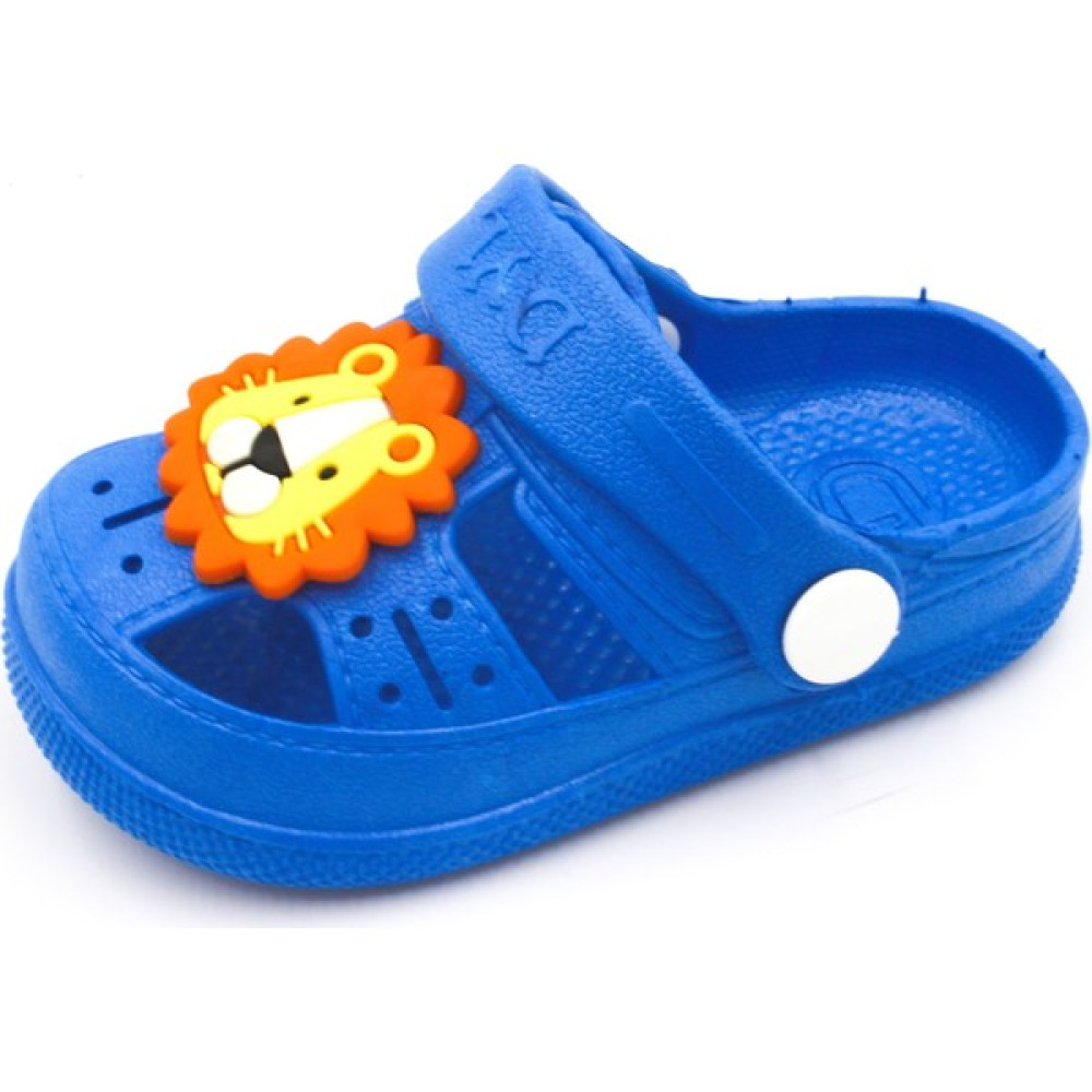 Daye Crocs Model, Kaydırmaz Tabanlı, Hayvan Figürlü, Yumuşak Çocuk Sandalet Terlik - Mavi Erkek Çocuk Terlik & Sandaleti Fiyatı