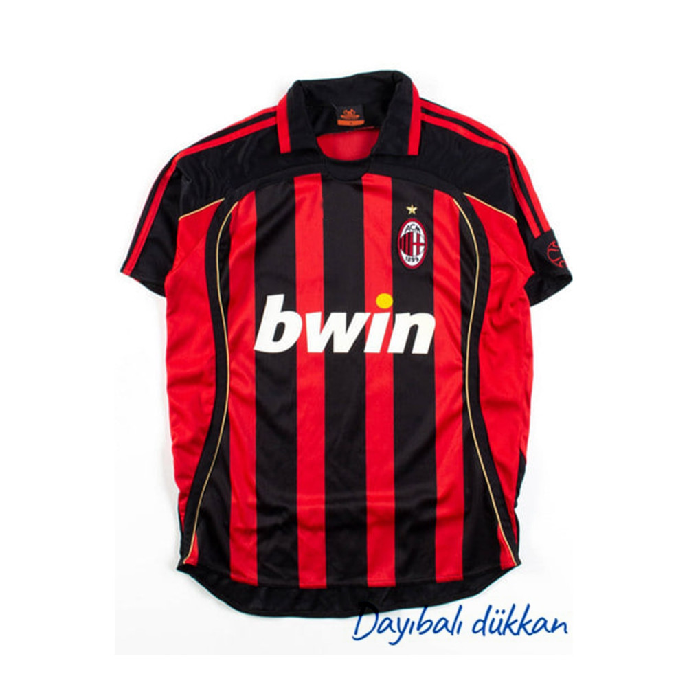 DAYIBALI DÜKKAN Milan 06/07 Kaka Leite Nostalji Forması S Beden Erkek Forma Fiyatı