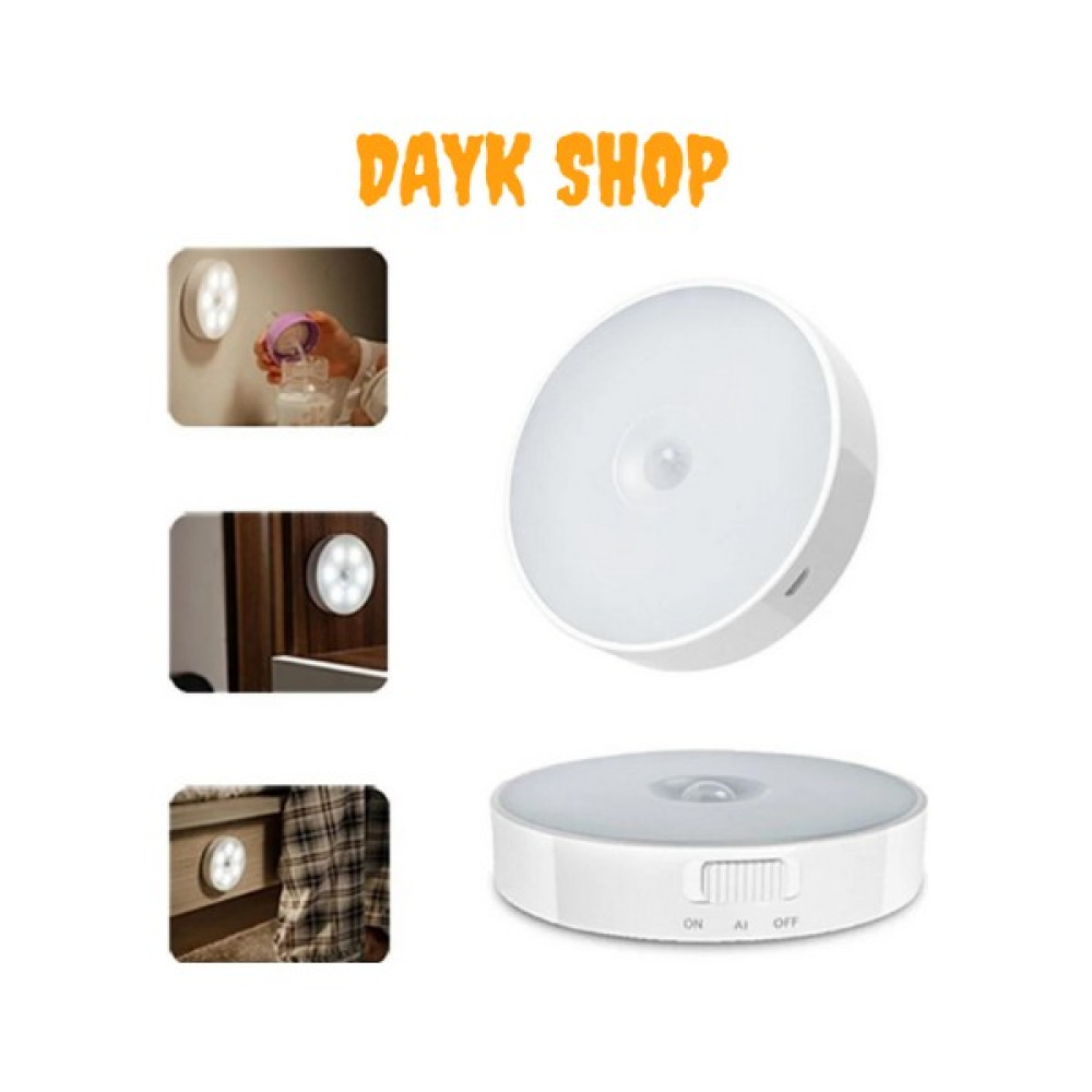 Dayk Shop Hareket Sensörlü USB Şarj Edilebilir LED Işık Lamba Dolap Içi Ev Lamba 2ADET-BEYAZRENKSENSÖRLÜ - 100 - Beyaz Led Aydınlatmalar Fiyatı