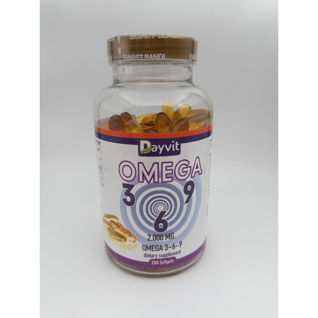Dayvit Omega 3-6-9 2000 mg 200 Softgel (Yumuşak Kapsül) Diğer Fiyatı