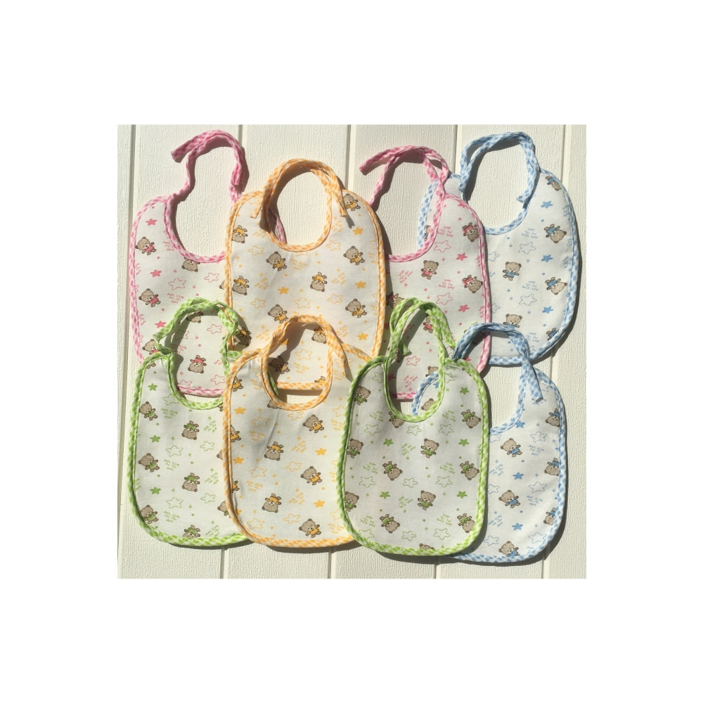 D&B HOME DESIGN 8li Su Geçirmez Unisex 0-12 Ay Bebek Mama Önlüğü Standart Beden Mama Önlüğü Fiyatı