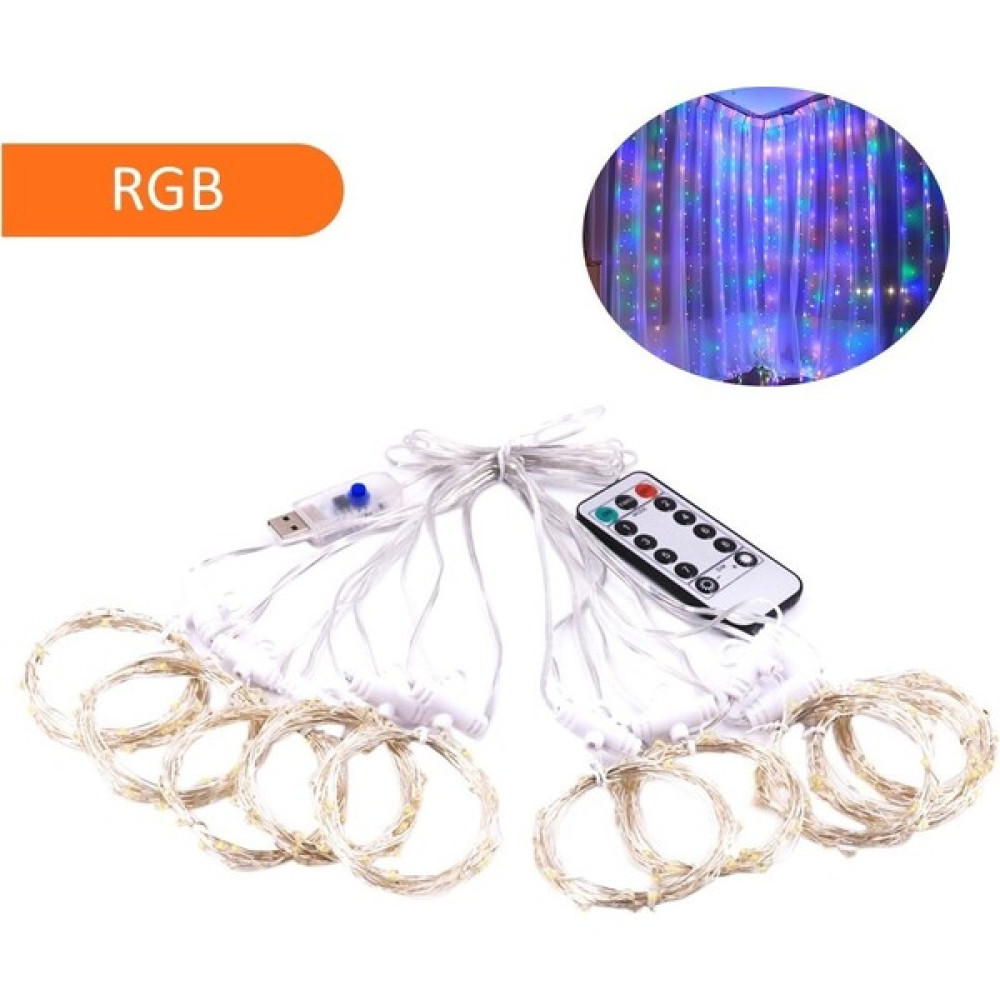 Dc 5V 5W 300 LED Peri Perde Işık Uzaktan Kumanda (Yurt Dışından) Led Aydınlatmalar Fiyatı