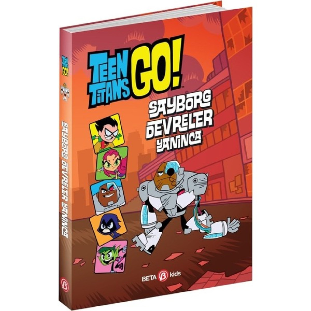 Dc Comics: Teen Titans Go! Sayborg Devreler Yanınca - Steve Korté (Ciltli) Çocuk Roman Fiyatı
