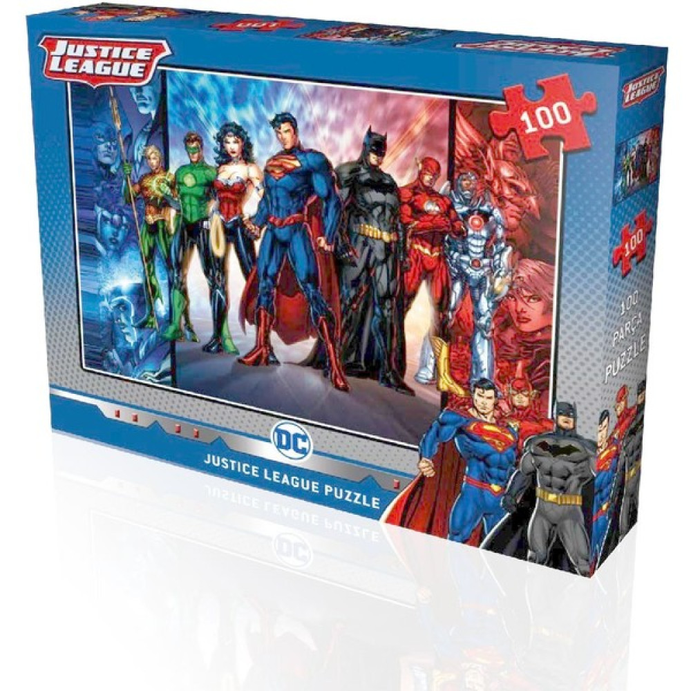 DC7554 Justice League 100 Parça Puzzle Eğitici Oyuncak Fiyatı
