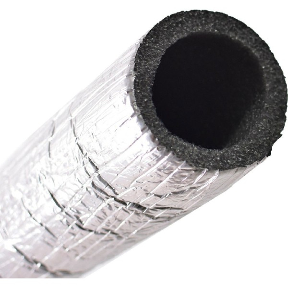 DD Alüminyum Kaplı Izolasyon Borusu Polietilen Boru Yalıtım Kılıfı Köpüğü (2 Metre) mm - 48 MM Dış Cephe Yalıtım Malzemeleri Fiyatı