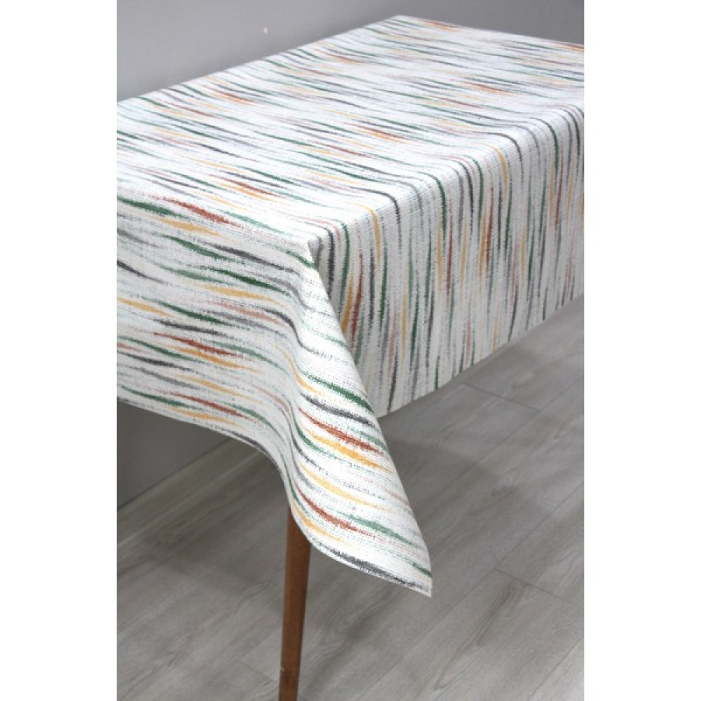 DD HOME Astarlı Silinebilir Pvc Muşamba Masa Örtüsü 210-A - Yeşil - 140 x 200 cm Masa Örtüsü Fiyatı