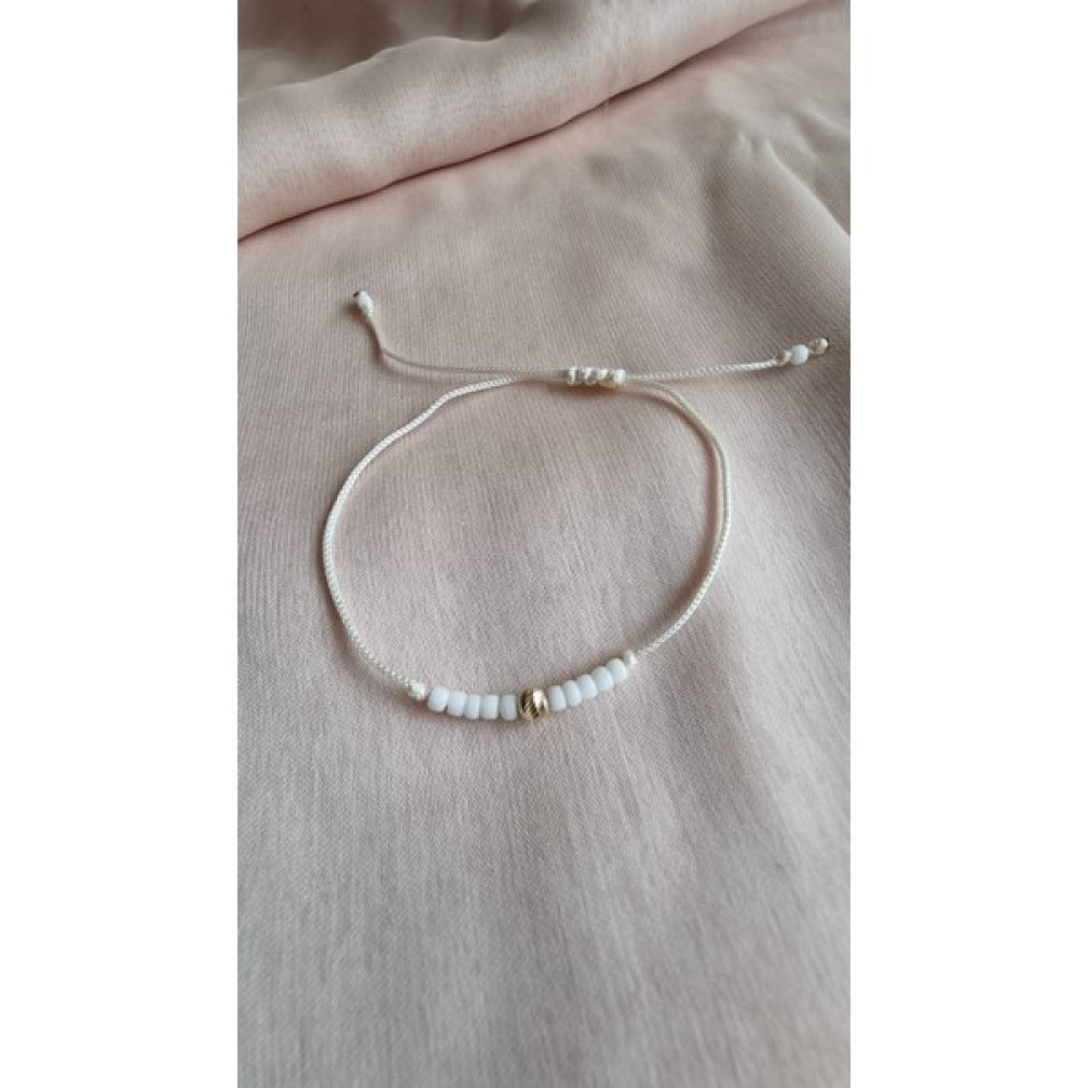 DD Jewelry DDJewelry 14 Ayar 4 mm Dorika Beyaz Bileklik Saat ve Bileklik Aksesuarı Fiyatı