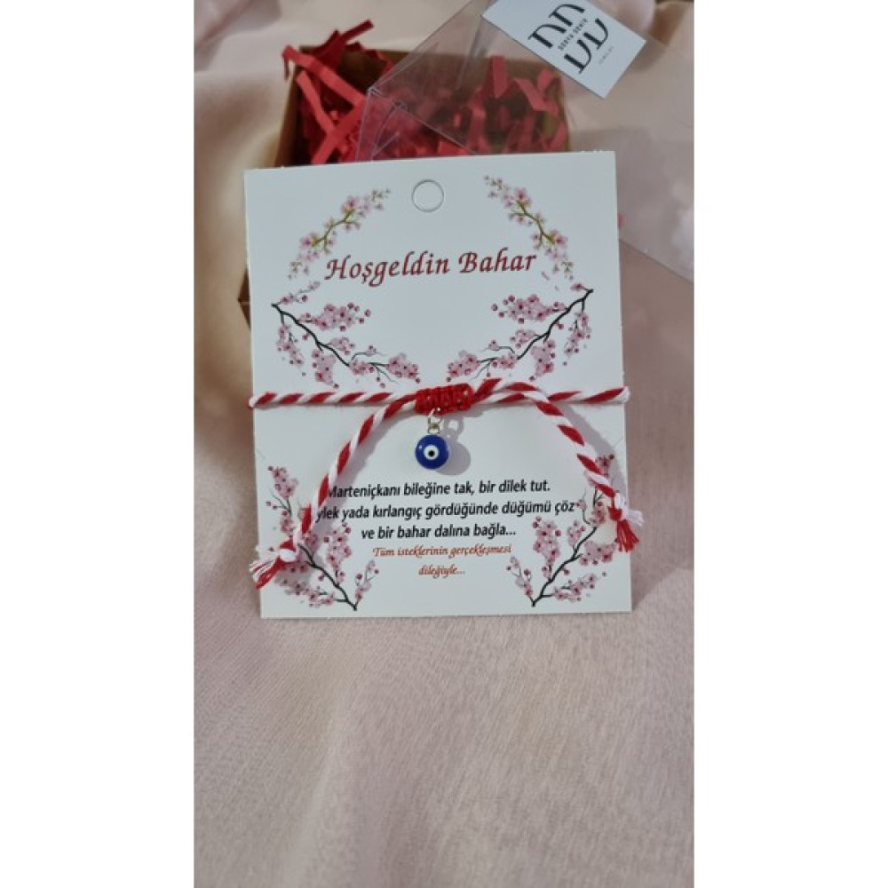 DD Jewelry Mavi Nazar Boncuklu Uğur Marteniçka Bileklik Saat ve Bileklik Aksesuarı Fiyatı