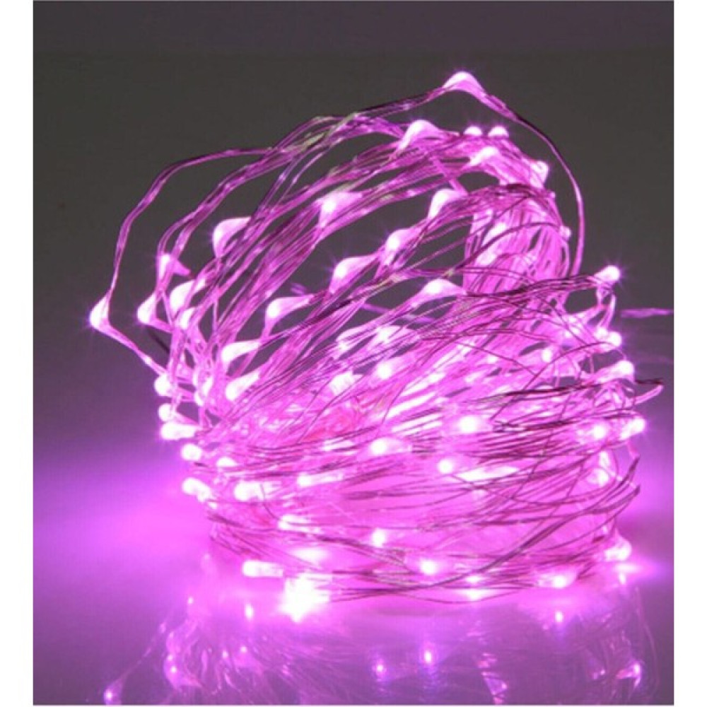 DD Trend Ddtrend Peri LED 3 Metre Çok Amaçlı Dekoratif Pilli Aydınlatma Mor Işık - 3 m Led Aydınlatmalar Fiyatı