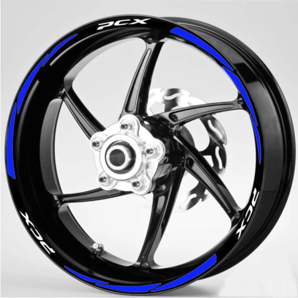Ddlife Store Honda Pcx Mavi Jant Şeridi, Sticker Jantlar & Jant Aksesuarları Fiyatı