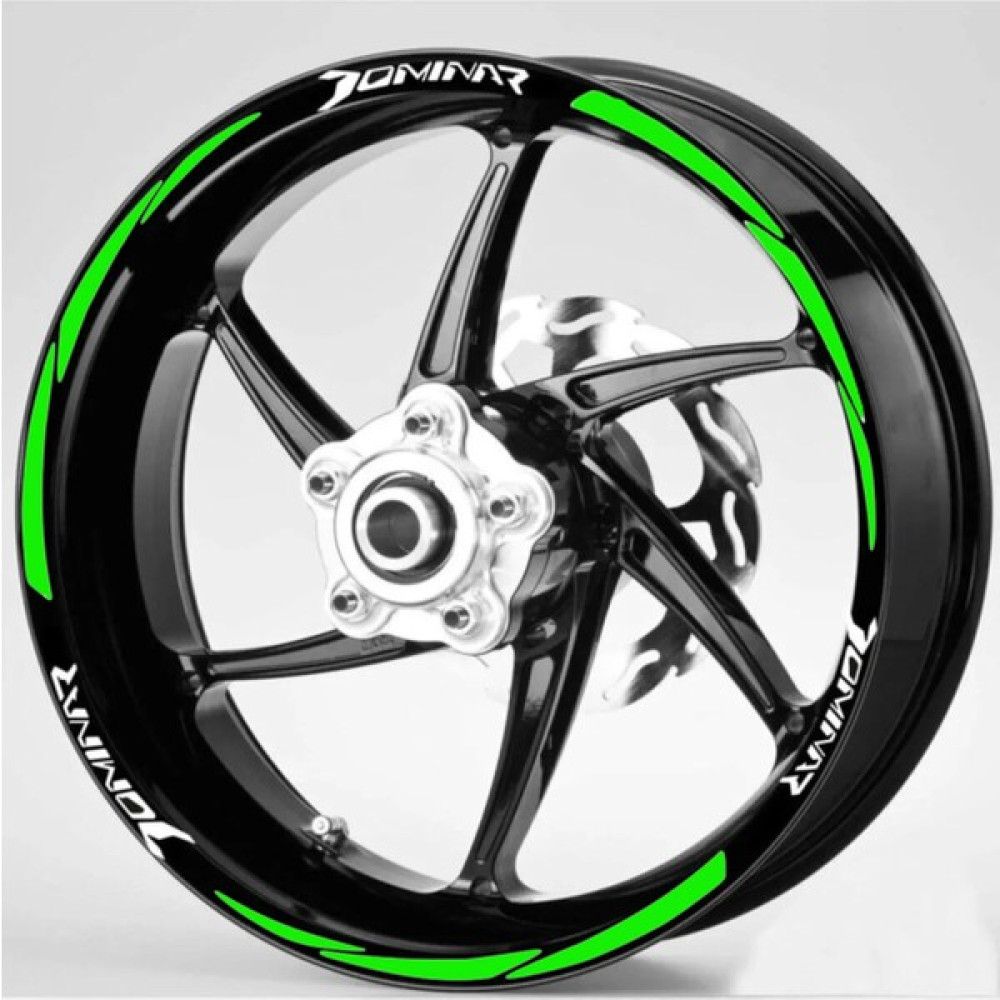 Ddlife Store Yeşi Reflektifli Dominor Yazılı Motor Jant Şeridi Oto Boyaları Fiyatı