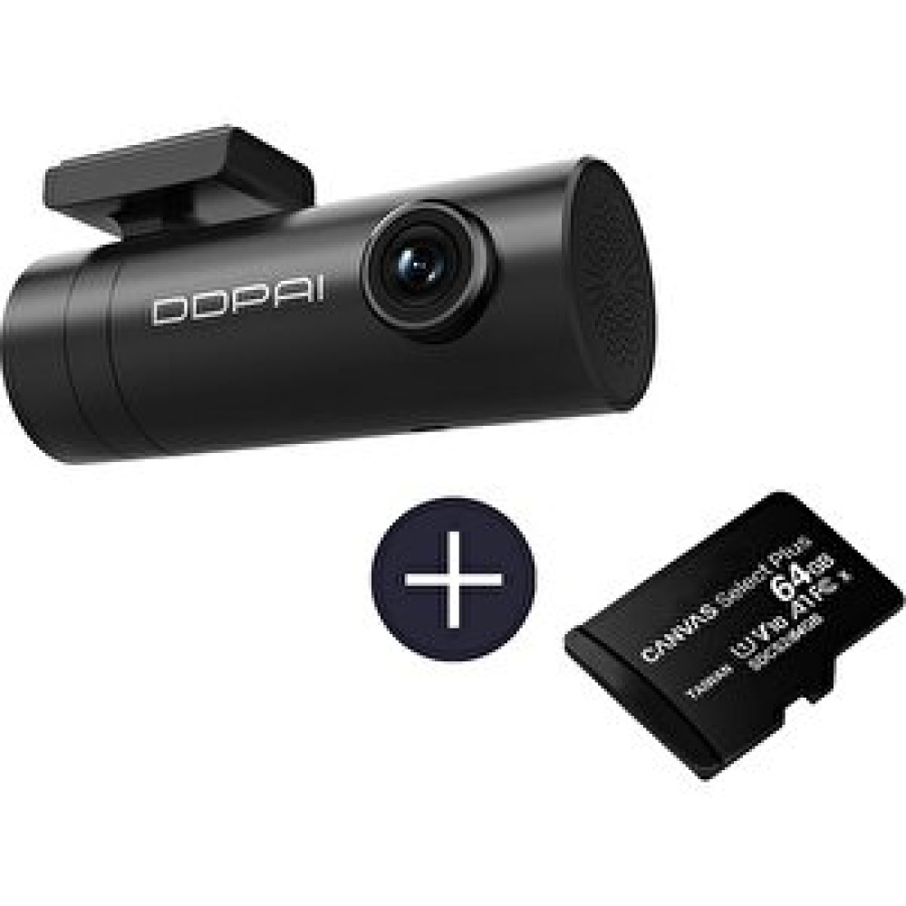 DDPAI Ddpai̇ Mi̇ni̇ Akıllı Araç Kamerası 1080p 30fps Full Hd 24 Saat Park Modu Çarpışma Algılama Güvenlik Kameraları Fiyatı