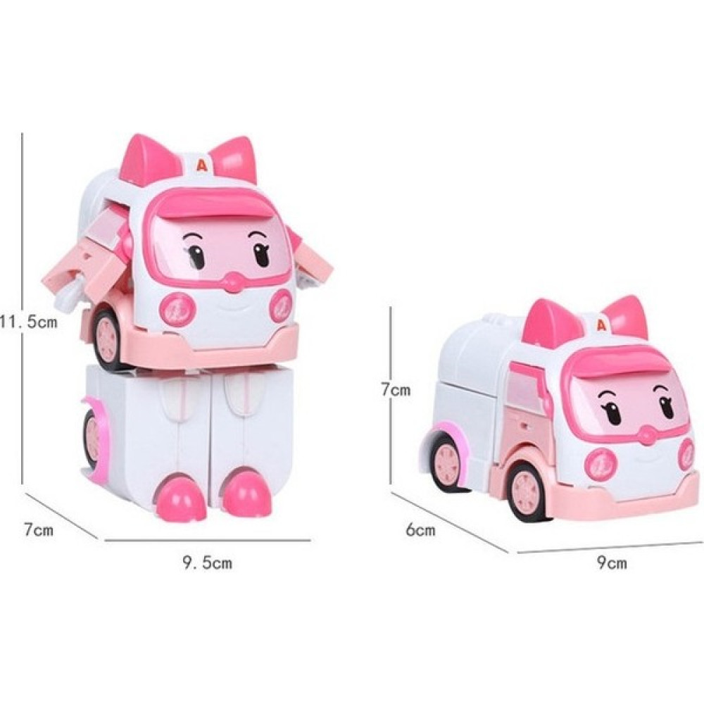 Ddsx Easytoy 4 Adet Robocar Kore Anime Figürü Robot (Yurt Dışından) - Yeşil-Kırmızı-Kahverengi Oyuncak Fiyatı
