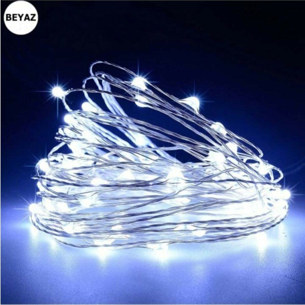Ddtrend Peri LED 3 Metre Çok Amaçlı Dekoratif Pilli Aydınlatma Beyaz Işık Led Aydınlatmalar Fiyatı