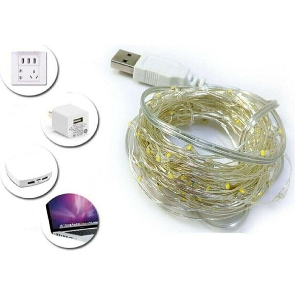 Ddtrend Usb İle Çalışan Peri Led Işık 5 Mt Dekoratif Aydınlatma - 5 m - Pembe Led Aydınlatmalar Fiyatı
