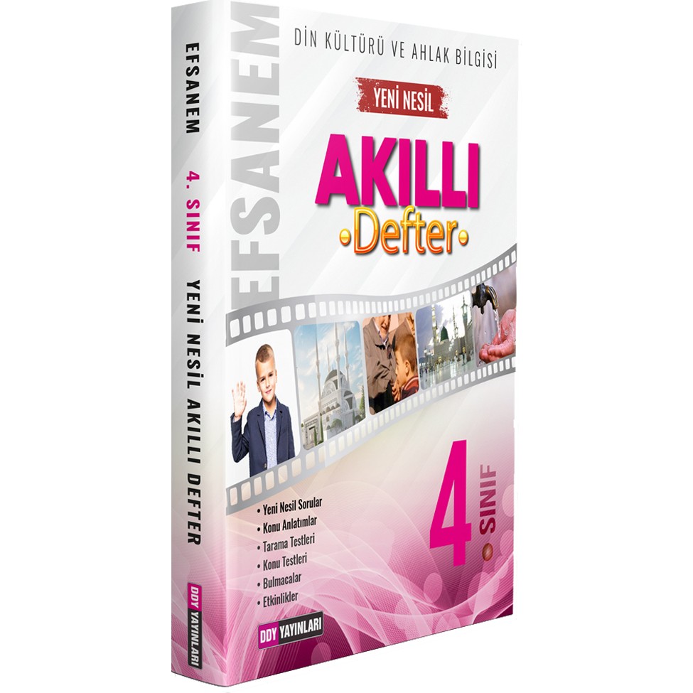 Ddy Yayınları 4. Sınıf Din Kültürü ve Ahlak Bilgisi Efsanem Akıllı Defter Defter & Kağıt Ürünleri Fiyatı