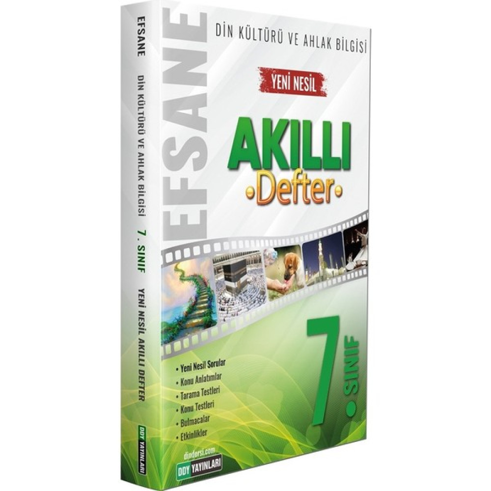 Ddy Yayınları Ddy 7.sınıf Din Kültürü ve Ahlak Bilgisi Efsane Akıllı Defter Kaynak Kitapları Fiyatı