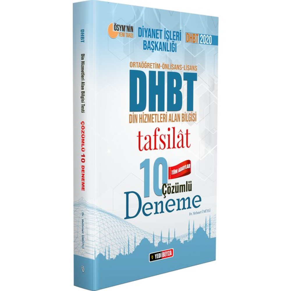 Ddy Yayınları Dhbt 2020 Tafsilat Serisi Tüm Adaylar 10 Çözümlü Deneme Eğitim Setleri Fiyatı