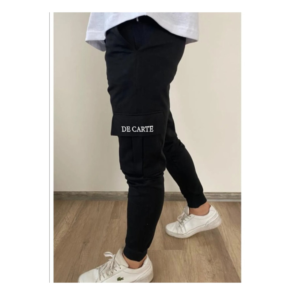 De Carte Baskılı Kargo Cep Unisex Eşofman Altı S Beden Kadın Eşofman Fiyatı