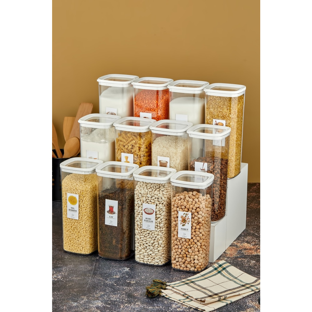 DE HOME Vakum Kapaklı Akrilik 1700 ml Baharat Setleri & Baharatlıklar Fiyatı