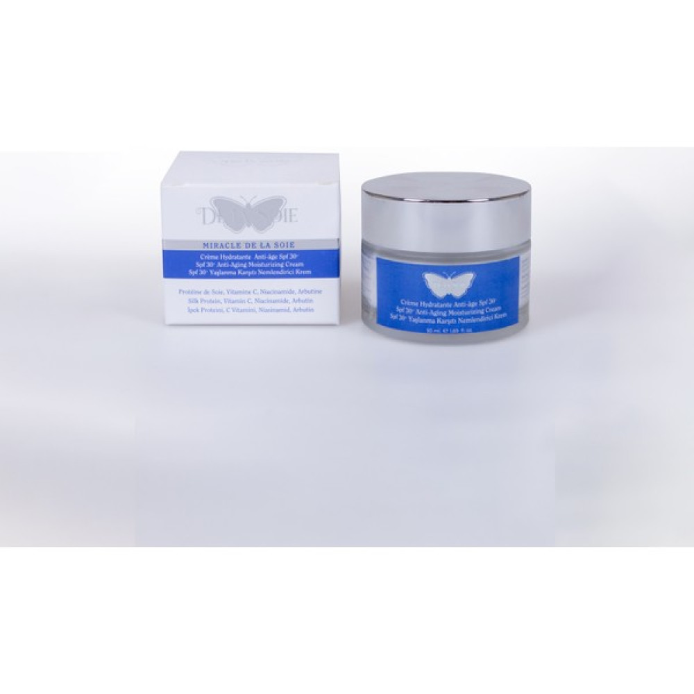De La Soie Tüm Ciltler için Besleyici, Nemlendirici, Güneş Koruyucu İpek Proteinli Yüz Kremi 50 ml Anti-Aging / Yaşlanma Karşıtı Fiyatı
