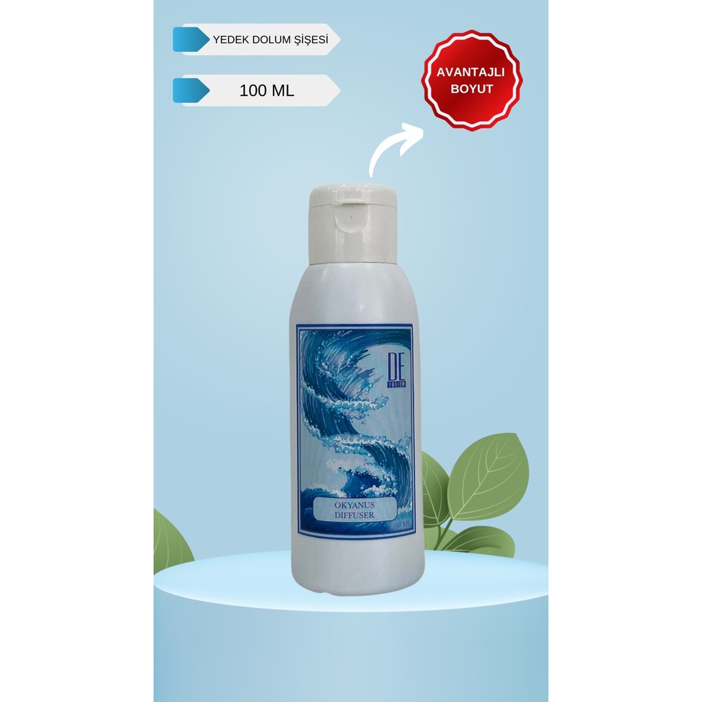 De Parfum 100 ml Okyanus Ferahlatıcı Kokulu Oda Kokusu Yedek Sıvısı Parfümler Fiyatı