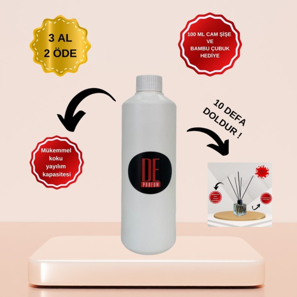 De Parfum Hanımeli Çiçeği Kokulu Oda Kokusu 1 Litre Yedek Dolum Sıvısı Oda Kokusu Fiyatı