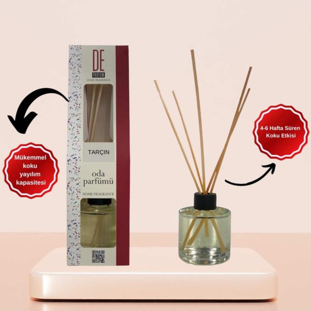 De Parfum Tarçın Kokulu Dekoratif 120 ml Bambu Çubuklu Oda Kokusu Oda Kokusu Fiyatı