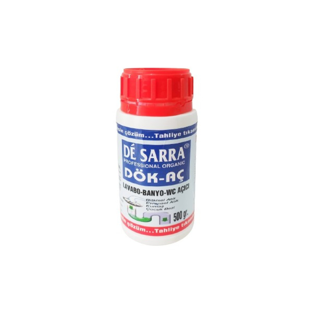 De Sarra Lavabo Banyo Wc Gider Açıcı 500 Gr. - 500 ml Temizlik Malzemeleri Fiyatı