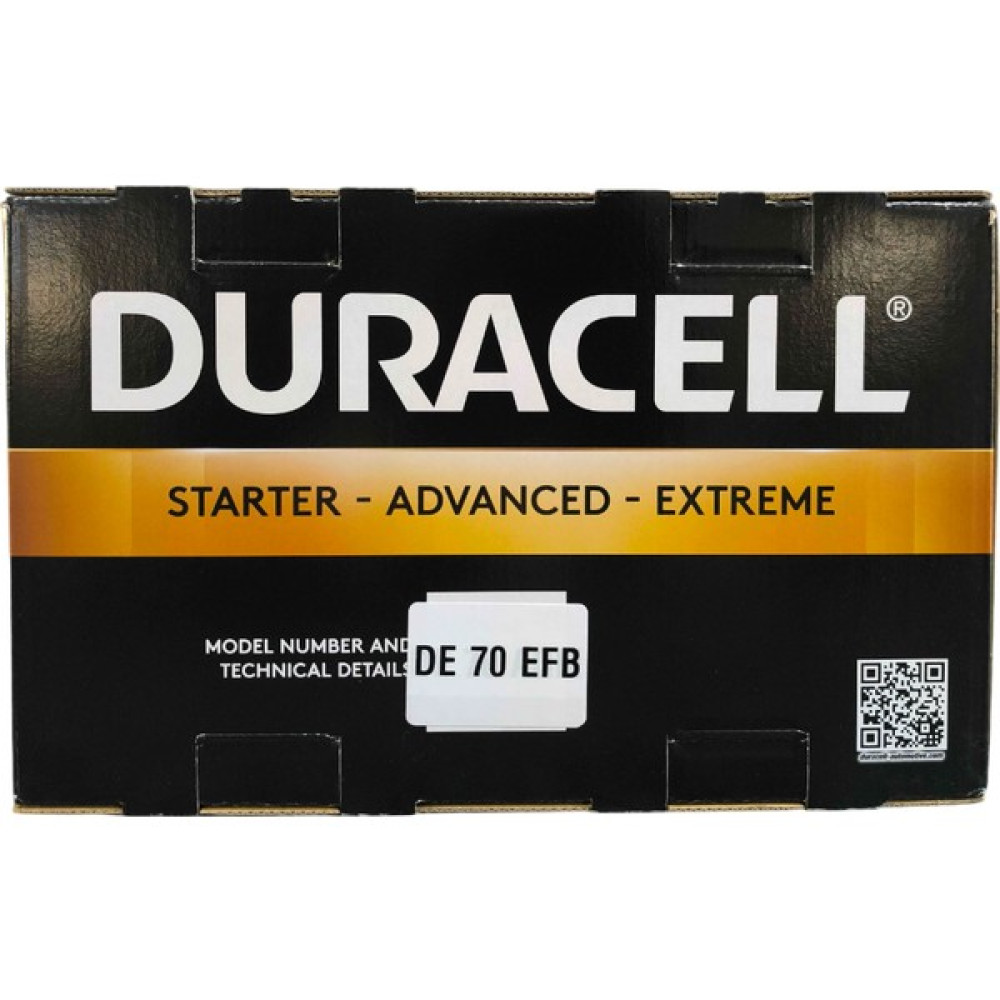 \ DE70EFB Akü-Duracell Extreme Efb 75/700 278×175*190\ Oto Boyaları Fiyatı