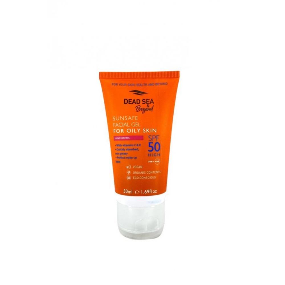 Dead Sea & Beyond Sunsafe Facial Gel For Oily Skin Spf50 50 Ml Güneş Sonrası Kremler ve Losyonları Fiyatı
