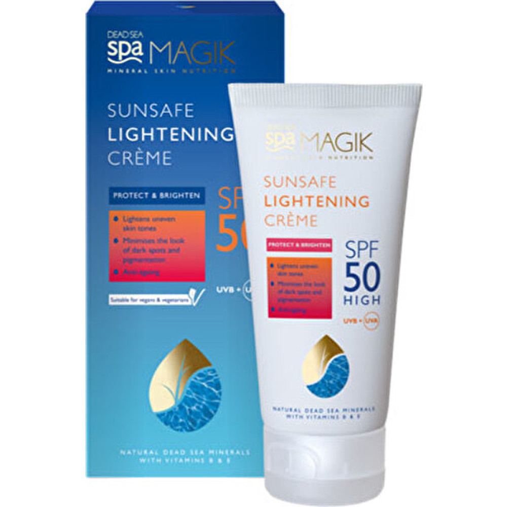 Dead Sea Spa Magik Sunsafe Lightening Creme Spf50 Koruyucu Krem 50 ml Akne ve Sivilce Bakımı Fiyatı