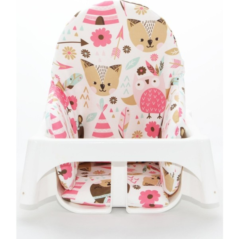 Dear Deer Love Pembe Hayvan Desenli Mama Sandalyesi Minderi Mama Sandalyesi ve Aksesuarı Fiyatı