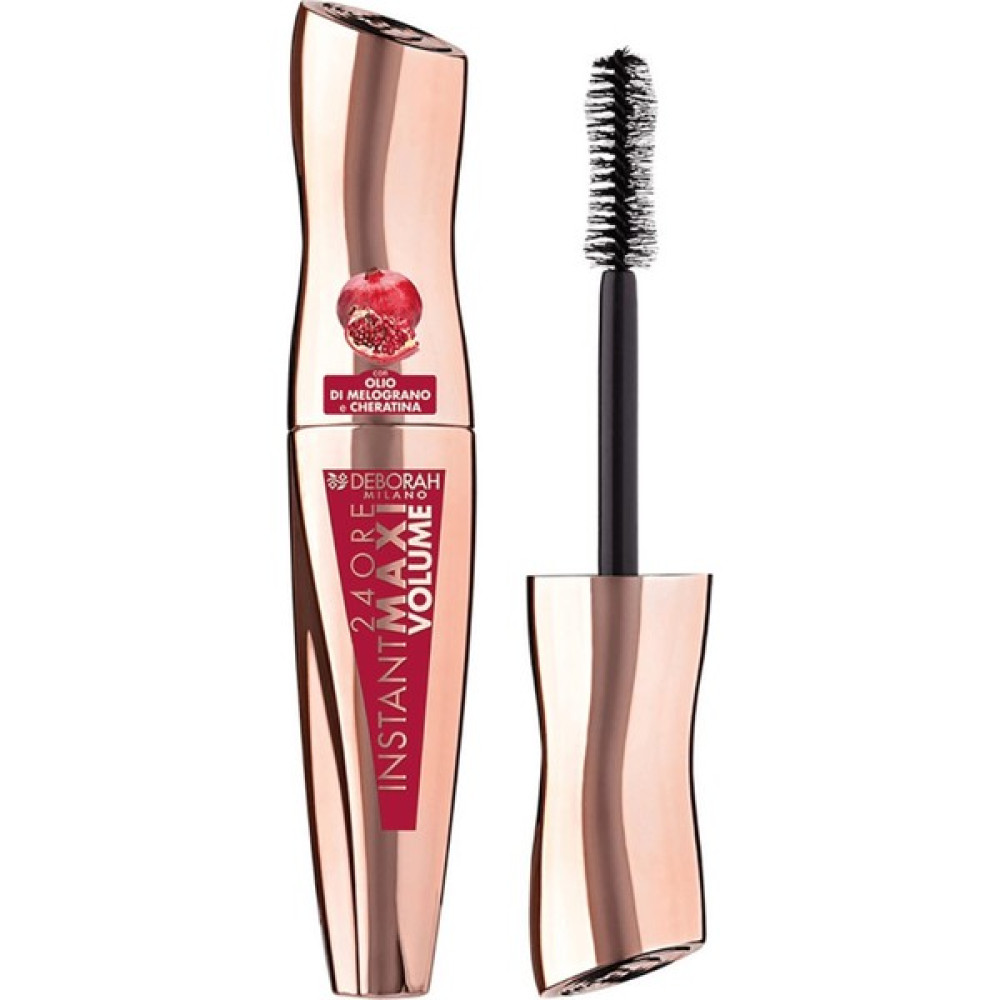 Deborah Milano 24 Ore Instant Maskara Maxi Volume Pomegranate - Siyah Rimeller / Maskaralar Fiyatı