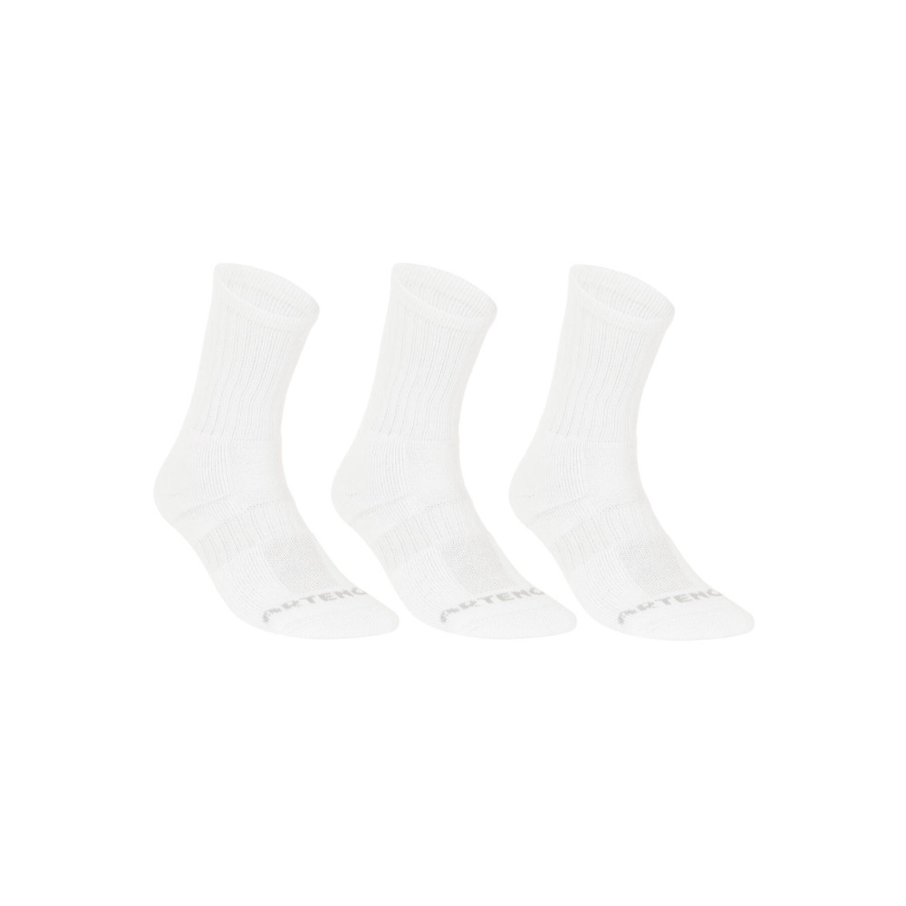 Decathlon Artengo Tenis Çorabı - Uzun Konçlu - 3lü Paket - Beyaz - Rs 500 39-42 Beden Çorap (Outdoor) Fiyatı
