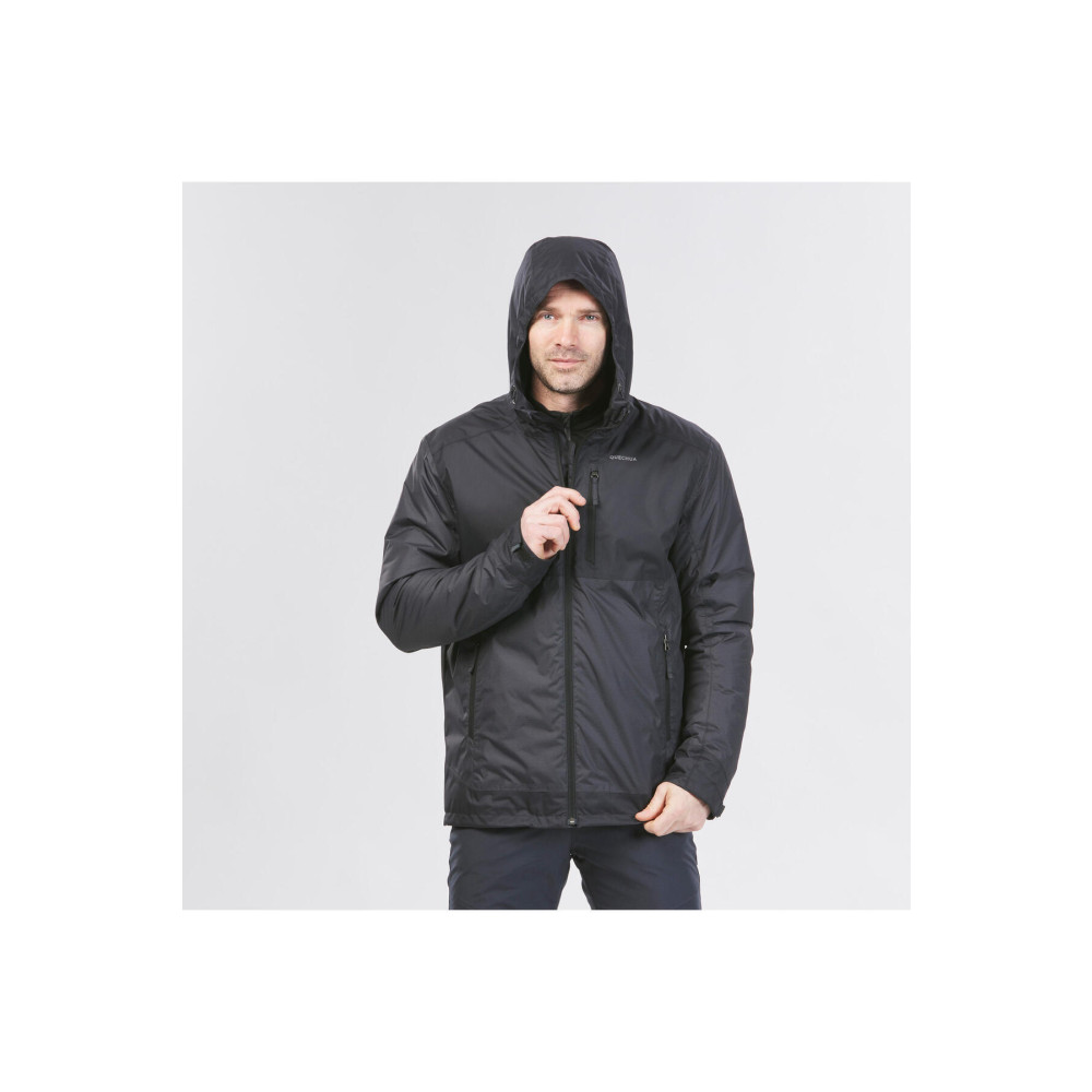 Decathlon Erkek Su Geçirmez Outdoor Kar Montu / Kışlık Mont - Siyah - Sh500 -10°c 3XL Beden Mont (Outdoor) Fiyatı