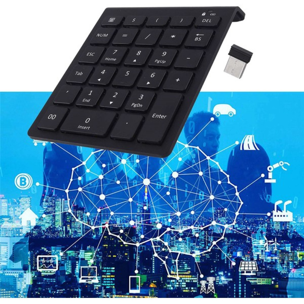 Decisive 28 Tuşlar 2.4g Bluetooth Sayısal Klavye Tablet Dizüstü Telefon Muhasebeci Için Dijital Numara Klavye (Yurt Dışından) - Set - Renkli Oyuncu Klavyesi Fiyatı