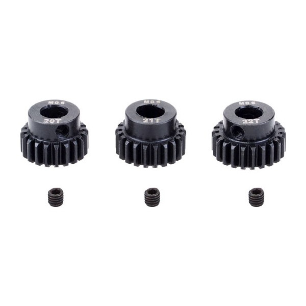 Decisive 3 Adet M0.6 5mm 20T-22T Metal Pinyon Motor Dişli Seti 1/8 Rc Araba Için Fırçasız Motor (Yurt Dışından) RC Araçlar Fiyatı